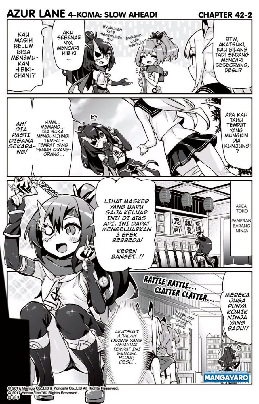 Azur Lane 4-koma: Slow Ahead Chapter 41-42 Bahasa Indonesia