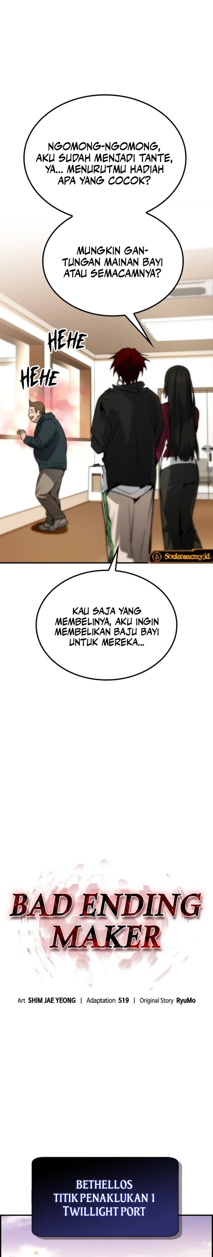 Bad Ending Maker Chapter 78 Bahasa Indonesia