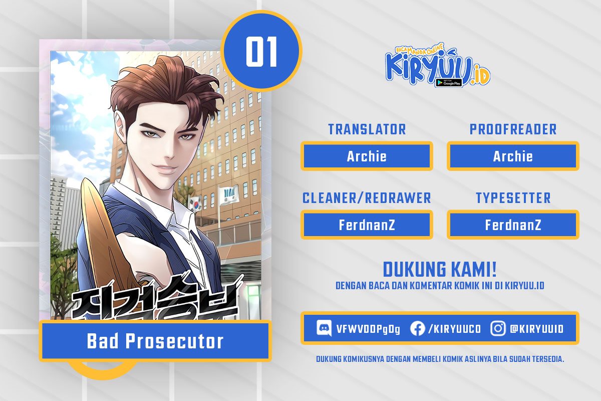Bad Prosecutor – Sword Showdown Chapter 01 Bahasa Indonesia
