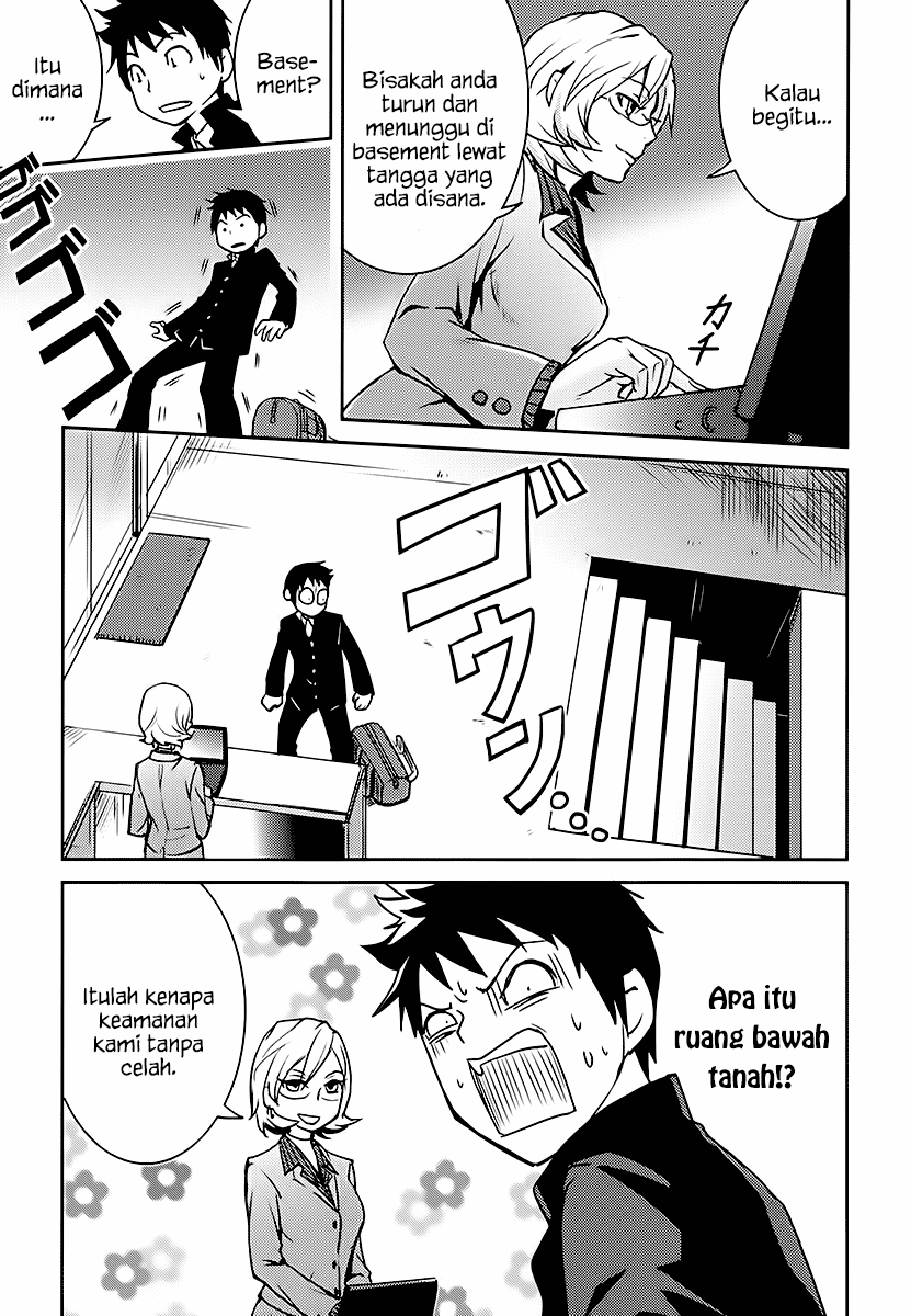 Baito Saki wa “Aku no Soshiki”?! Chapter 01 Bahasa Indonesia