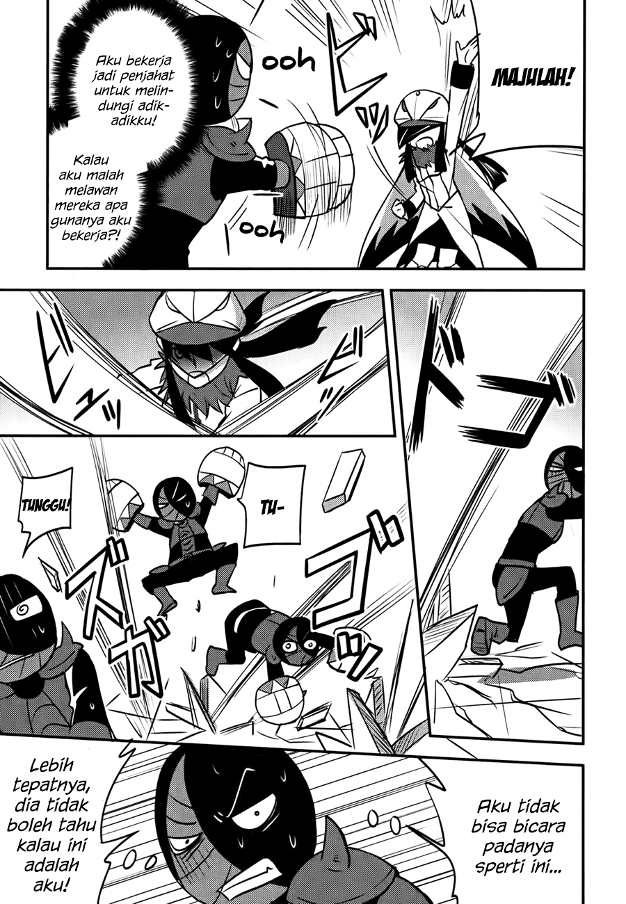 Baito Saki wa “Aku no Soshiki”?! Chapter 08 Bahasa Indonesia