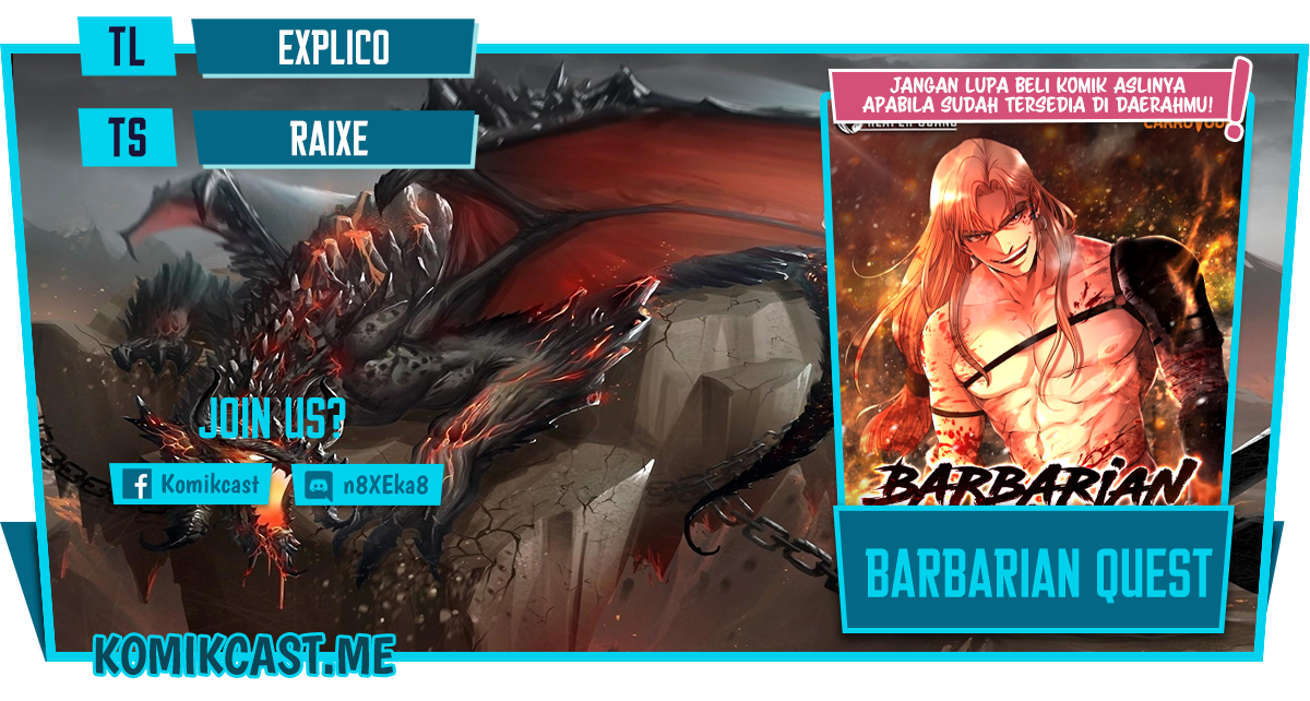 Barbarian Quest Chapter 37 Bahasa Indonesia