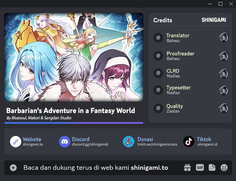 Barbarian’s Adventure In A Fantasy World chapter 23