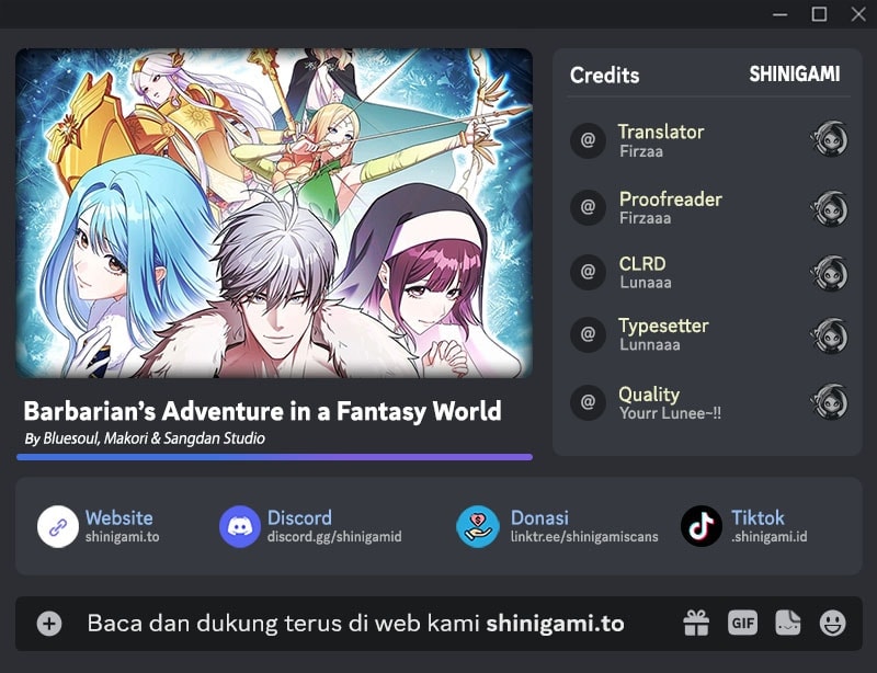 Barbarian’s Adventure In A Fantasy World chapter 43