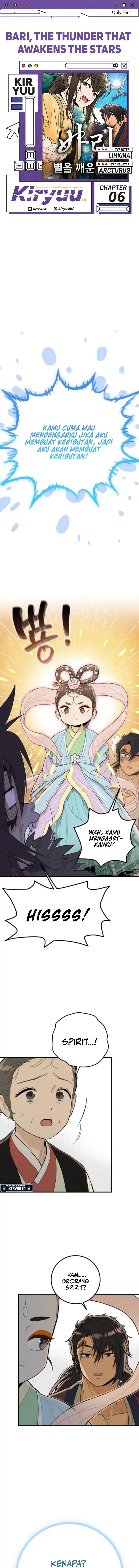 Bari The Thunder That Awakens the Stars chapter 6