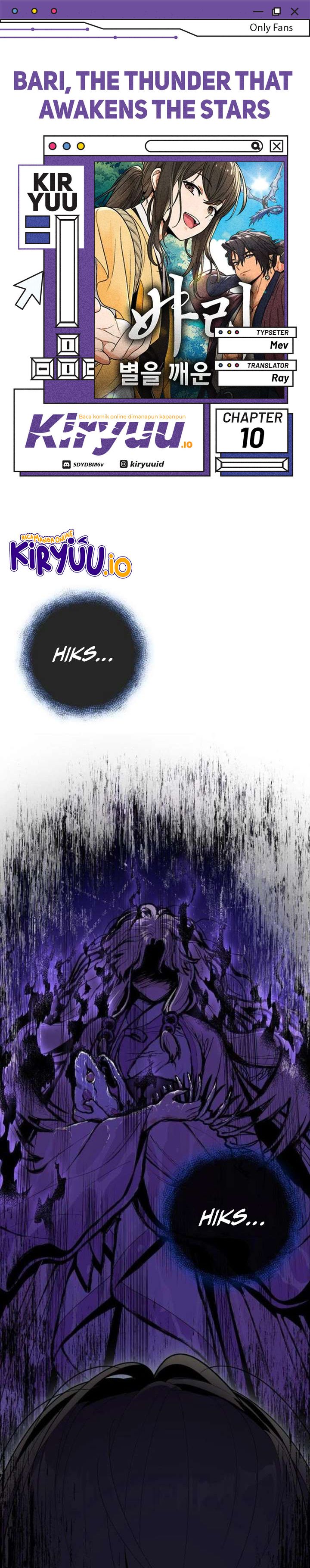 Bari The Thunder That Awakens the Stars chapter 10