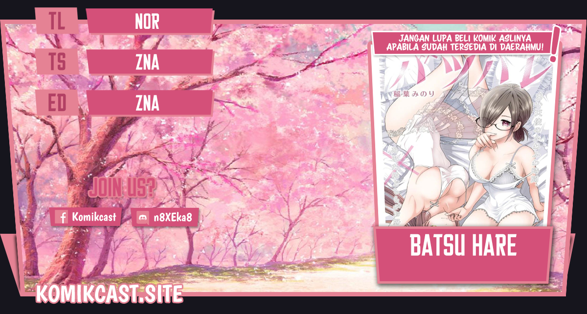 Batsu Hare Chapter 44 Bahasa Indonesia