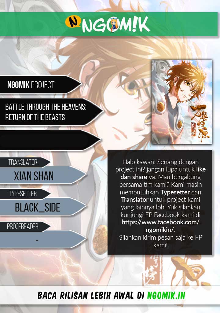 Battle Through The Heavens: Return Of The Beasts Chapter 07.2 Bahasa Indonesia