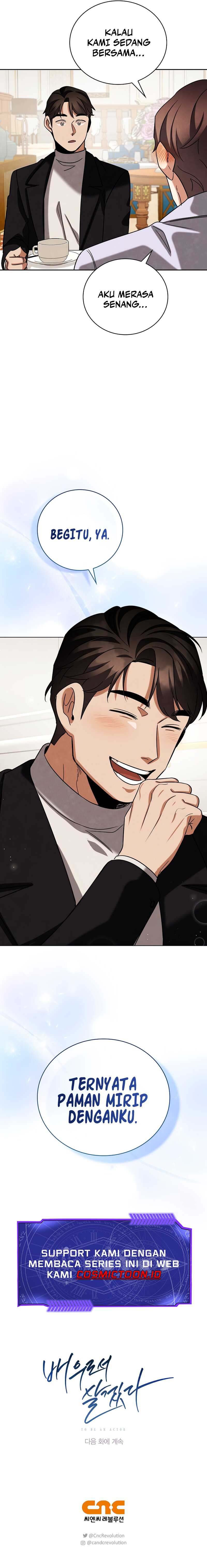 Be the Actor Chapter 129 Bahasa Indonesia