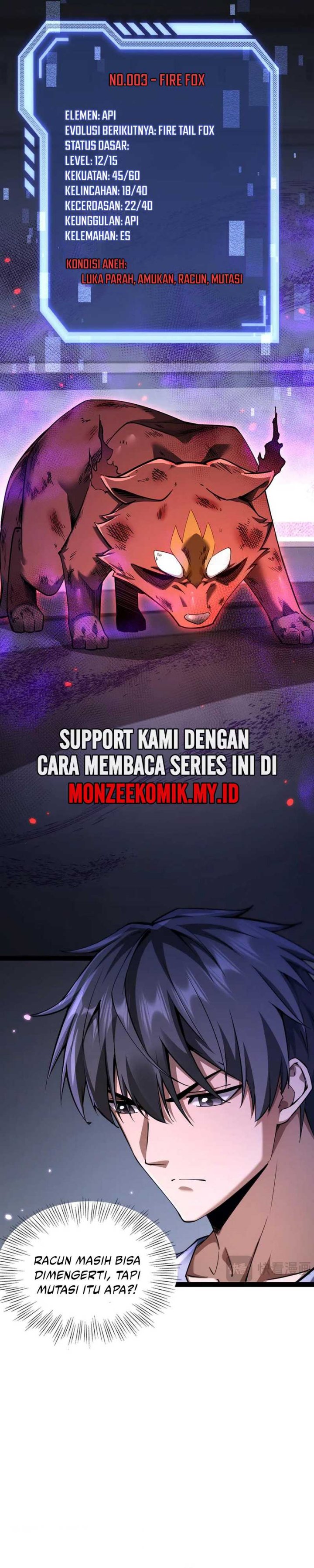 Beast Taming: I Can See the Full Evolution Guide Chapter 17 Bahasa Indonesia