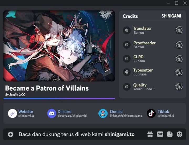 Became The Patron Of Villains chapter 5