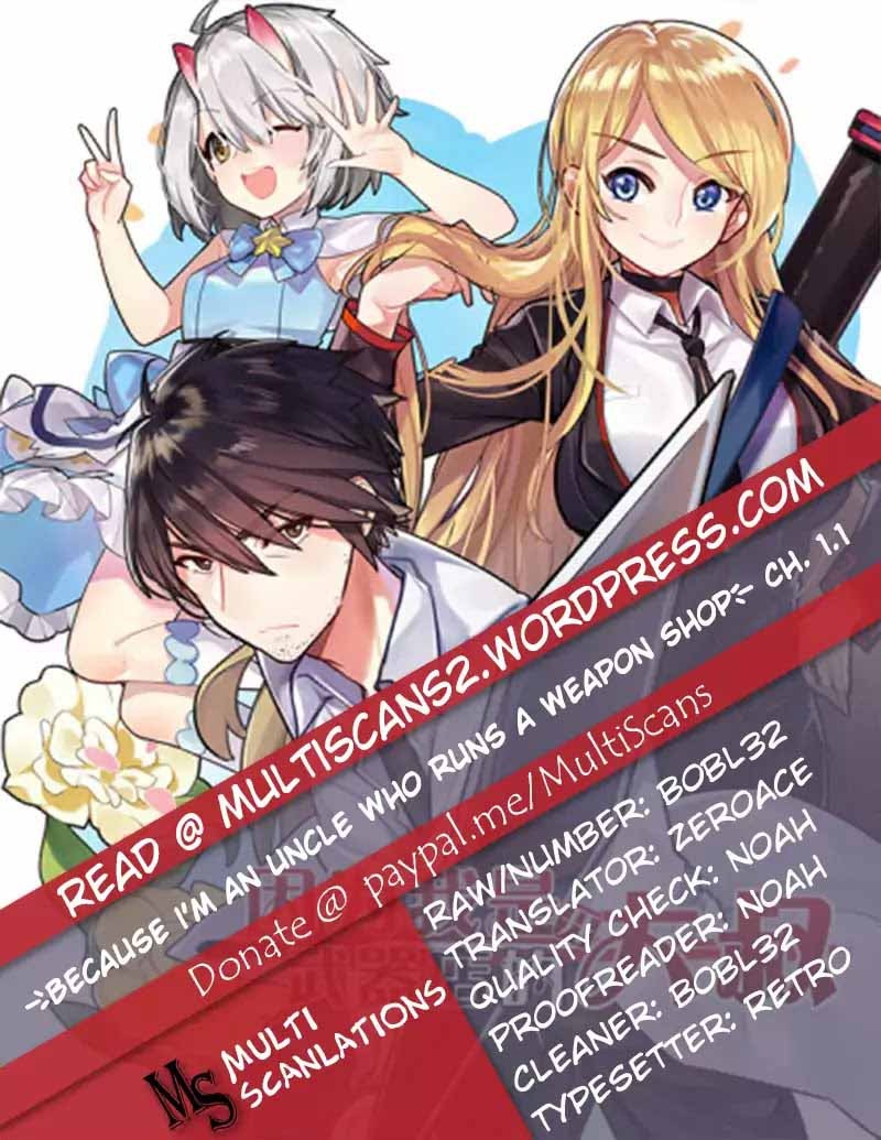 Because I’m An Uncle who Runs A Weapon Shop chapter 1