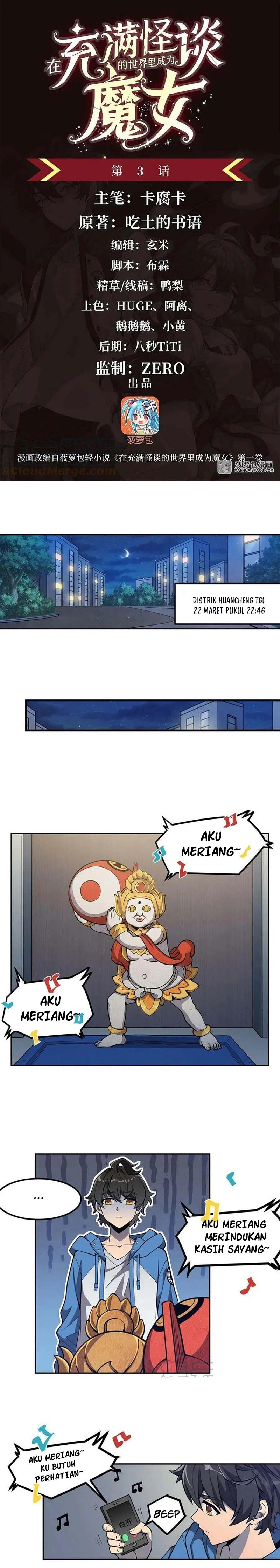 Become a Witch in a World Full of Ghost Stories Chapter 03 Bahasa Indonesia