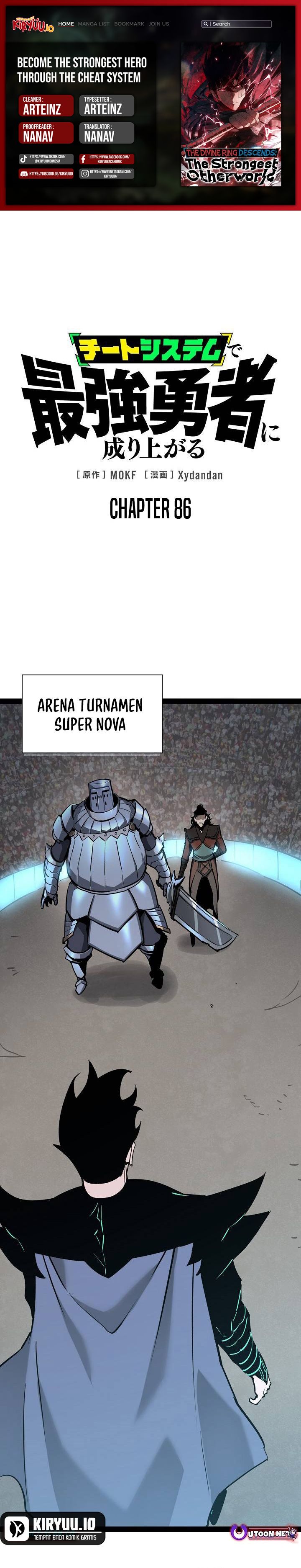 Become the Strongest Hero Through the Cheat System chapter 86