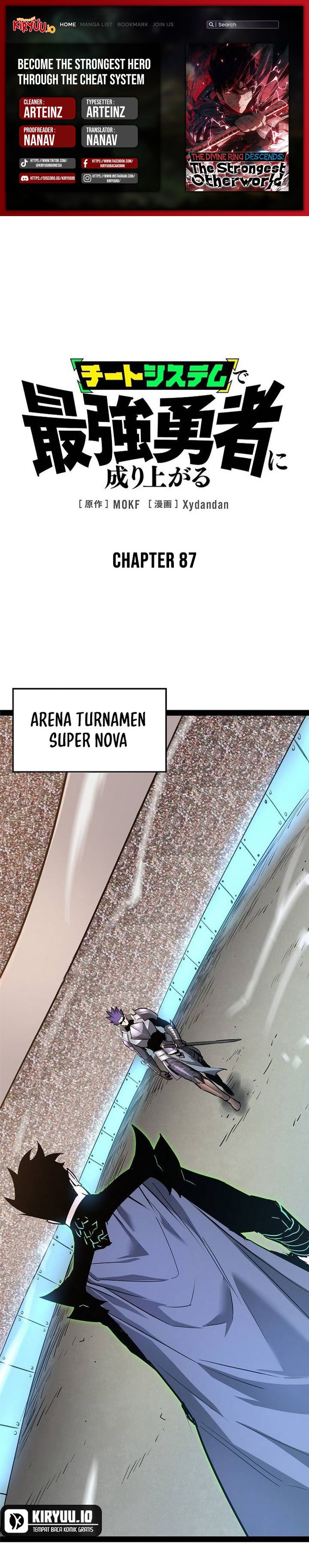 Become the Strongest Hero Through the Cheat System chapter 87