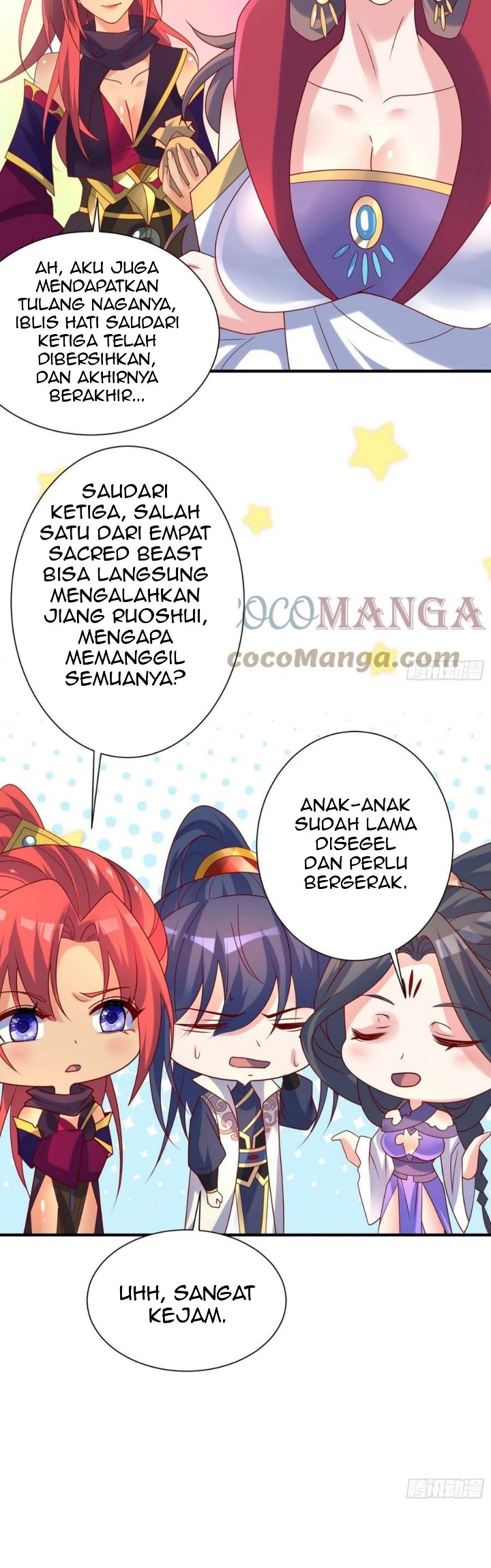 Becoming A God By Teaching Six Sisters chapter 42
