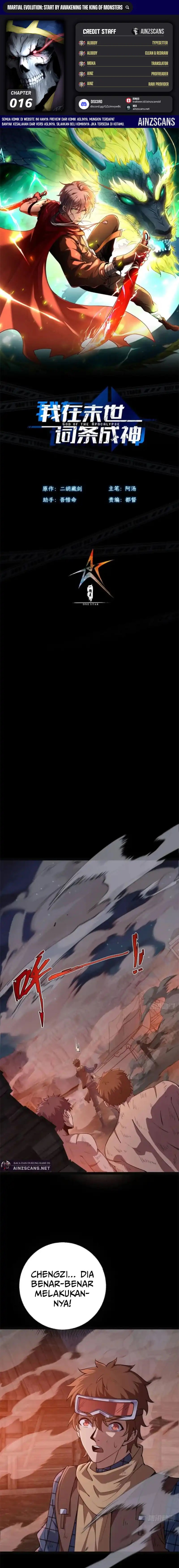 Becoming a God in Apocalypse Glossary Chapter 16 Bahasa Indonesia