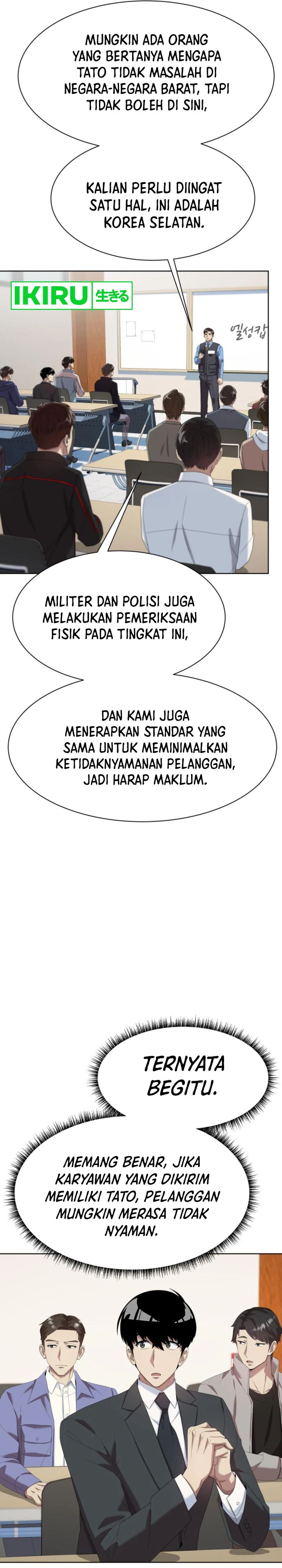 Becoming a Legendary Ace Employee Chapter 72 Bahasa Indonesia