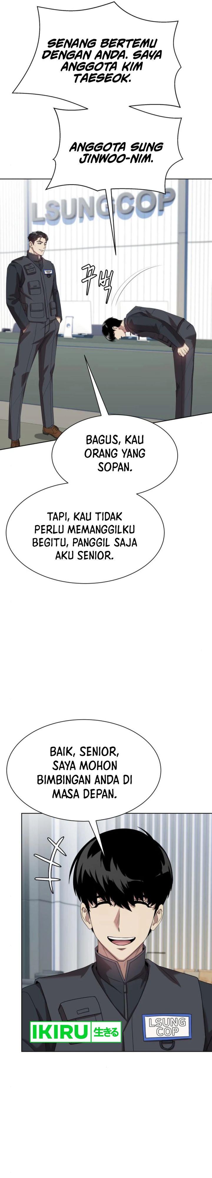 Becoming a Legendary Ace Employee Chapter 72 Bahasa Indonesia