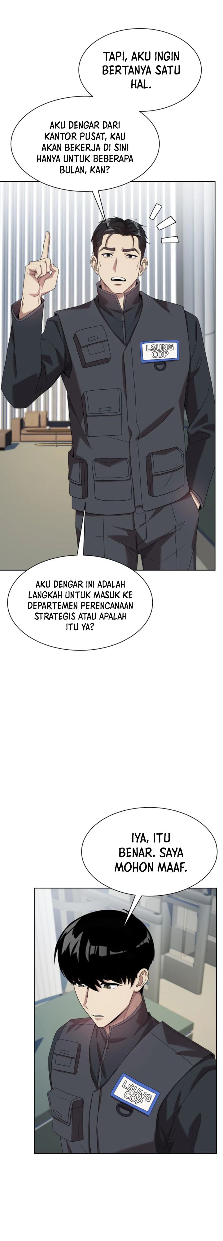 Becoming a Legendary Ace Employee Chapter 72 Bahasa Indonesia