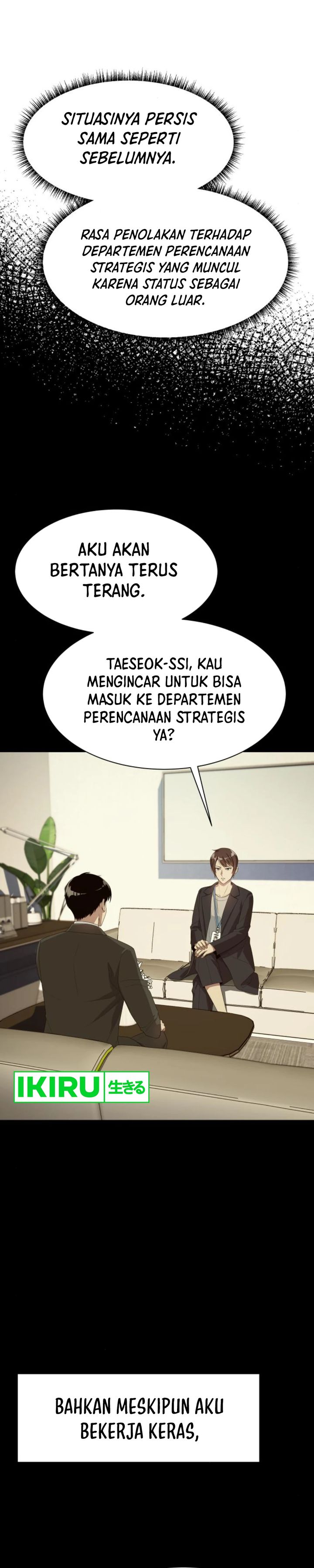Becoming a Legendary Ace Employee Chapter 72 Bahasa Indonesia