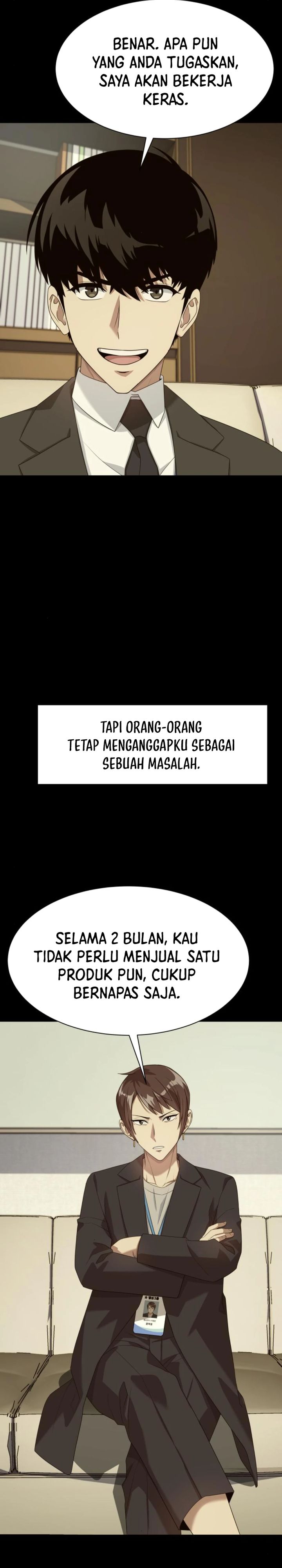Becoming a Legendary Ace Employee Chapter 72 Bahasa Indonesia