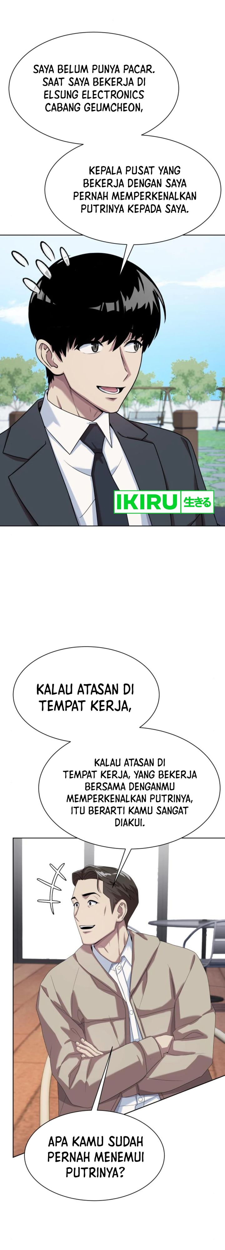 Becoming a Legendary Ace Employee Chapter 72 Bahasa Indonesia