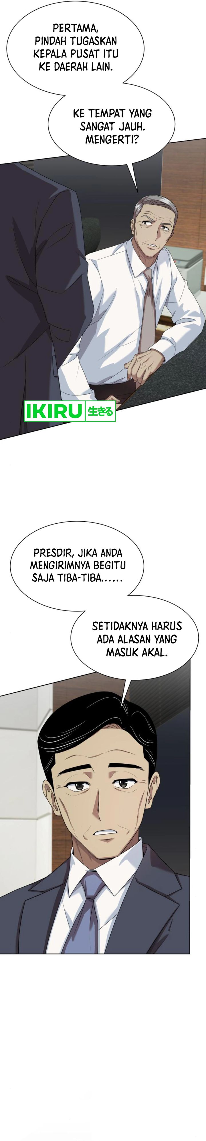 Becoming a Legendary Ace Employee Chapter 72 Bahasa Indonesia
