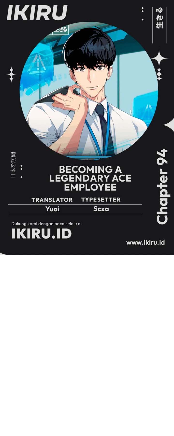Becoming a Legendary Ace Employee Chapter 94 Bahasa Indonesia