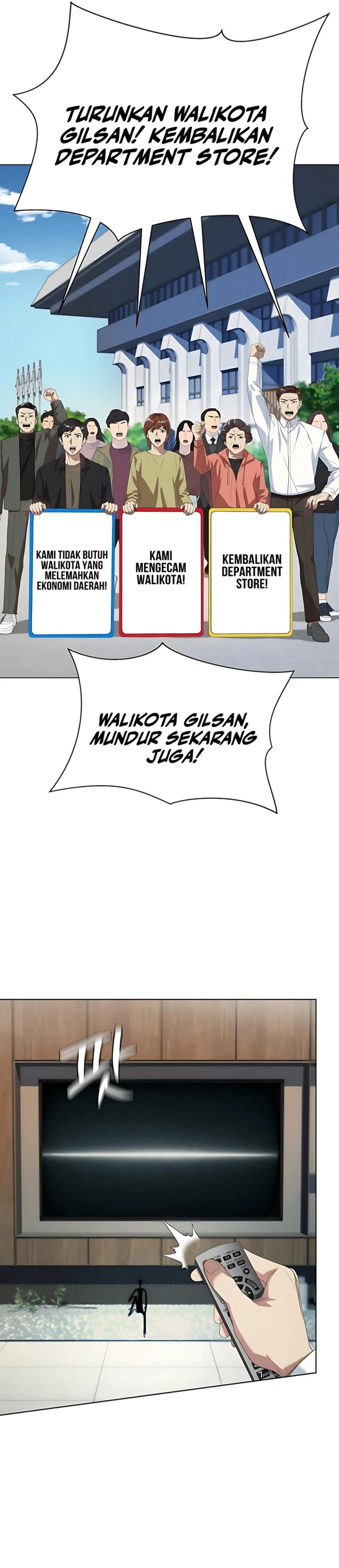 Becoming a Legendary Ace Employee Chapter 94 Bahasa Indonesia