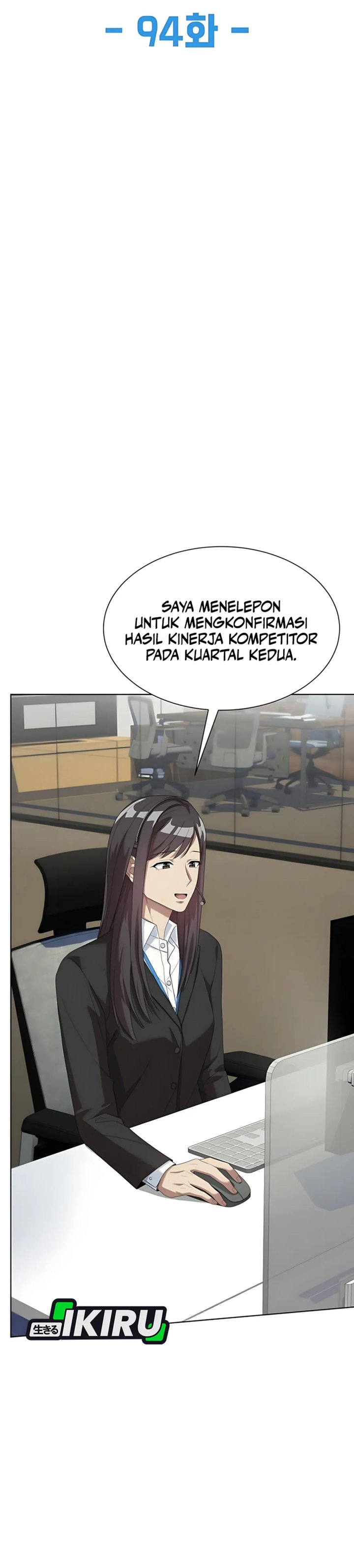 Becoming a Legendary Ace Employee Chapter 94 Bahasa Indonesia