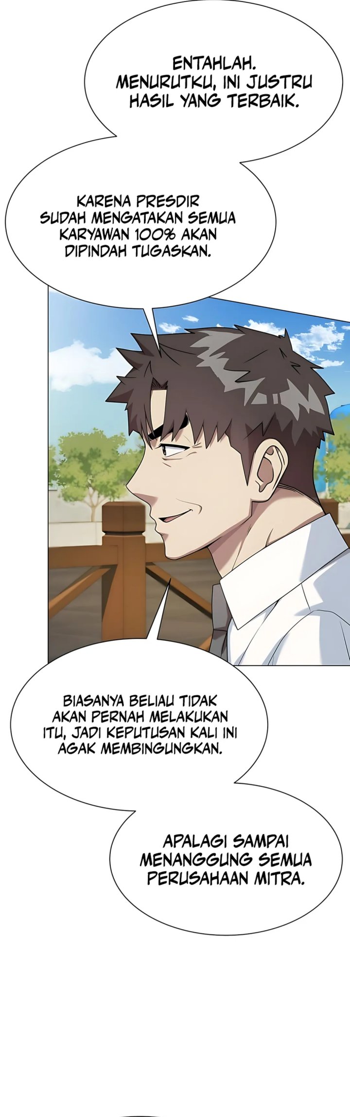 Becoming a Legendary Ace Employee Chapter 94 Bahasa Indonesia
