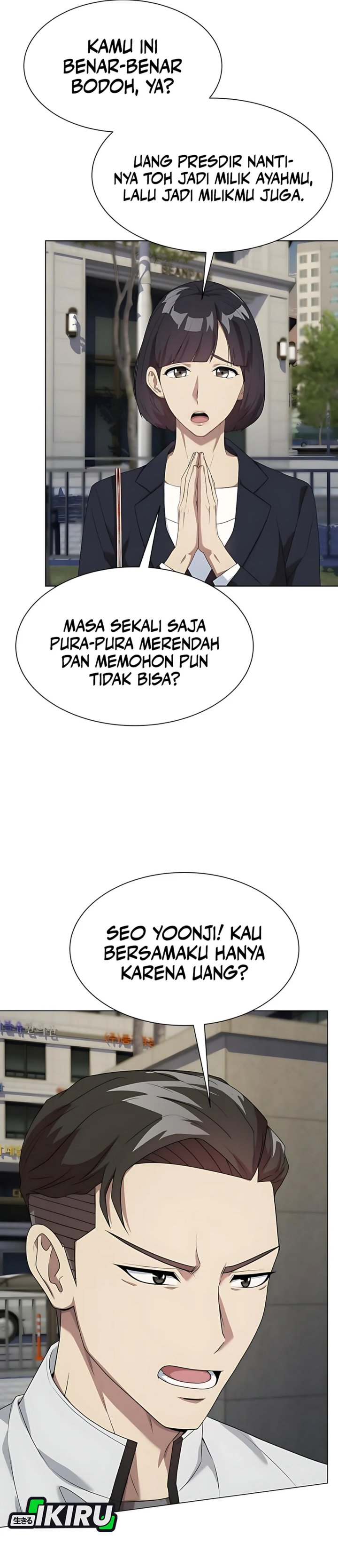 Becoming a Legendary Ace Employee Chapter 94 Bahasa Indonesia
