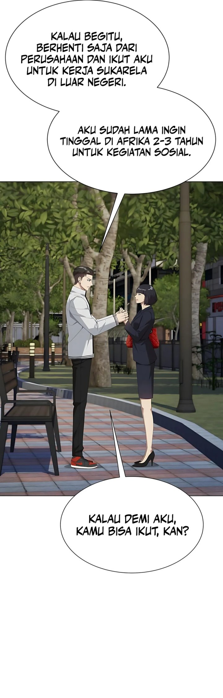 Becoming a Legendary Ace Employee Chapter 94 Bahasa Indonesia