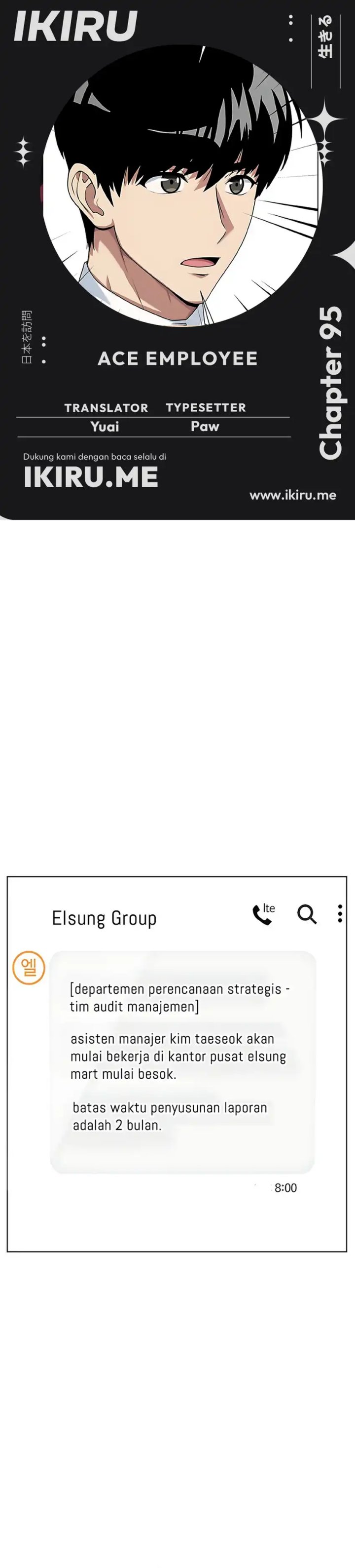 Becoming a Legendary Ace Employee chapter 95