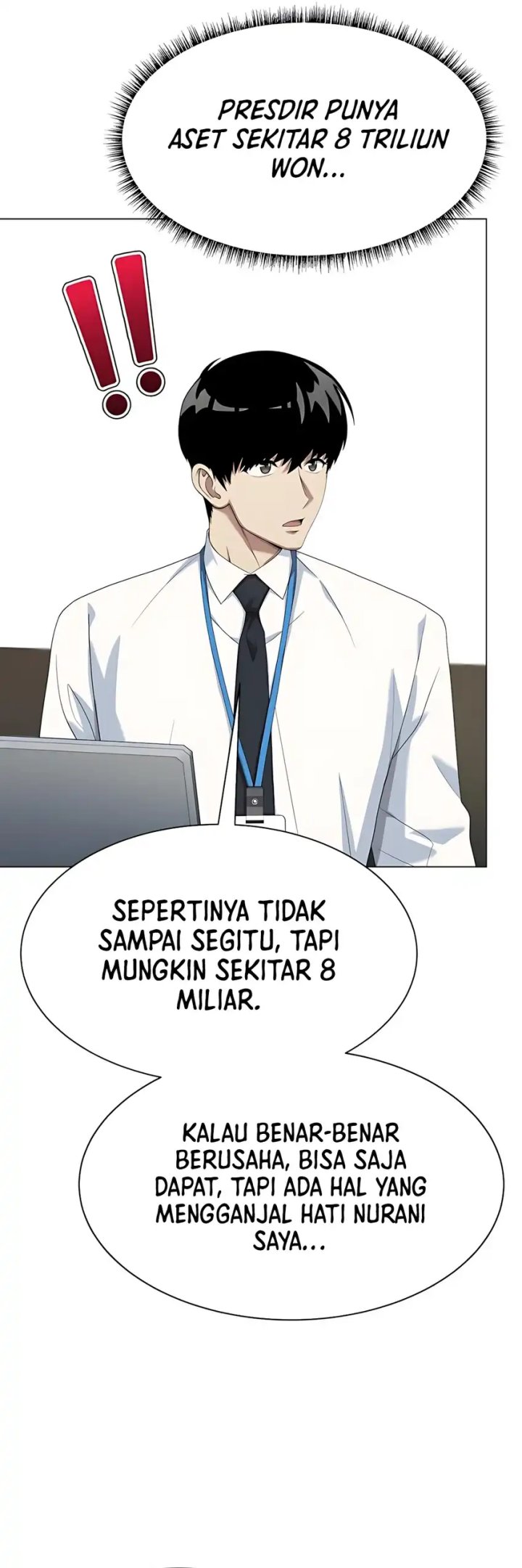 Becoming a Legendary Ace Employee Chapter 96 Bahasa Indonesia