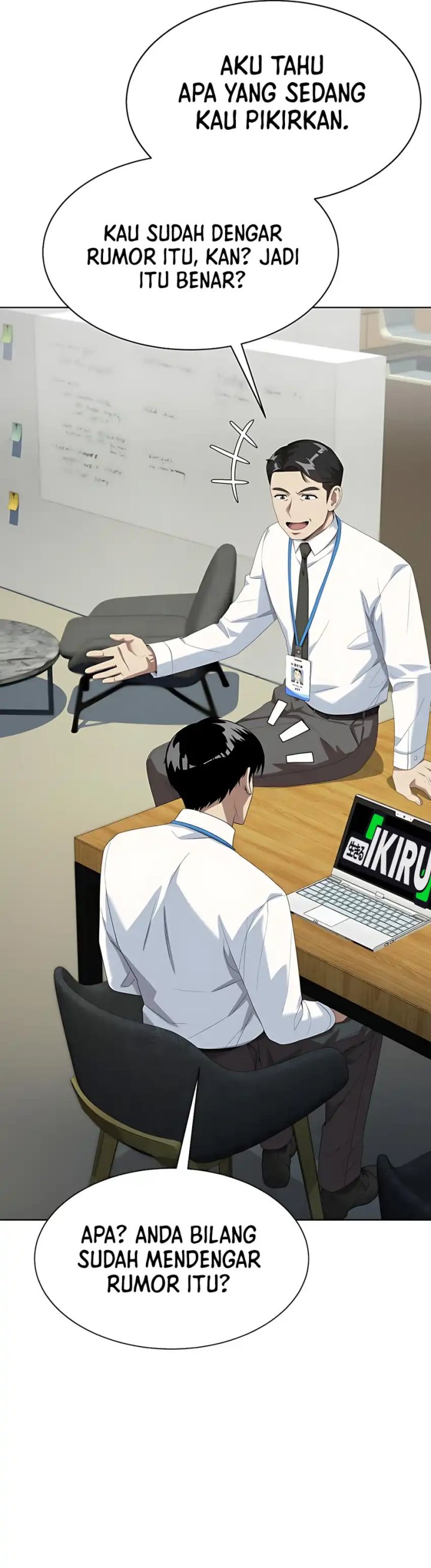 Becoming a Legendary Ace Employee Chapter 96 Bahasa Indonesia