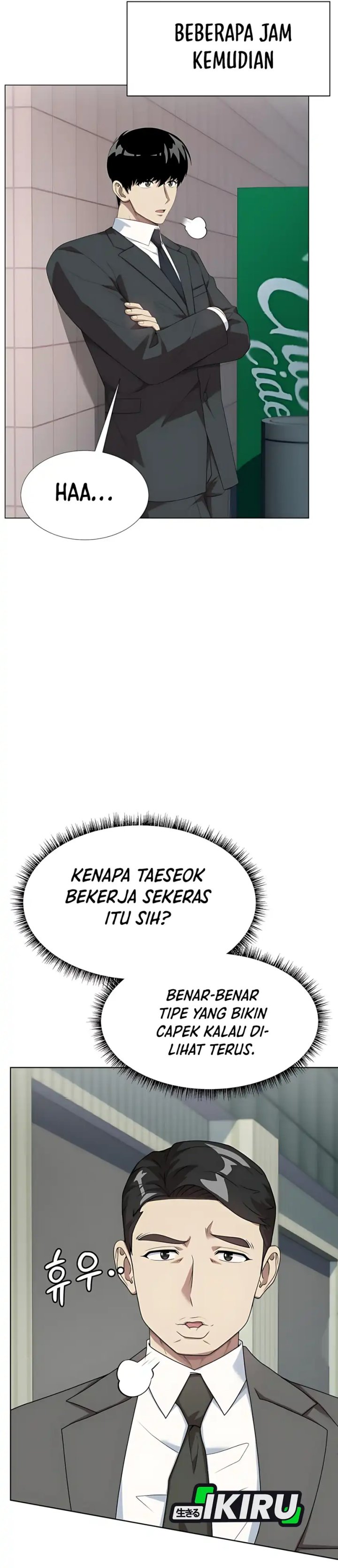 Becoming a Legendary Ace Employee Chapter 98 Bahasa Indonesia