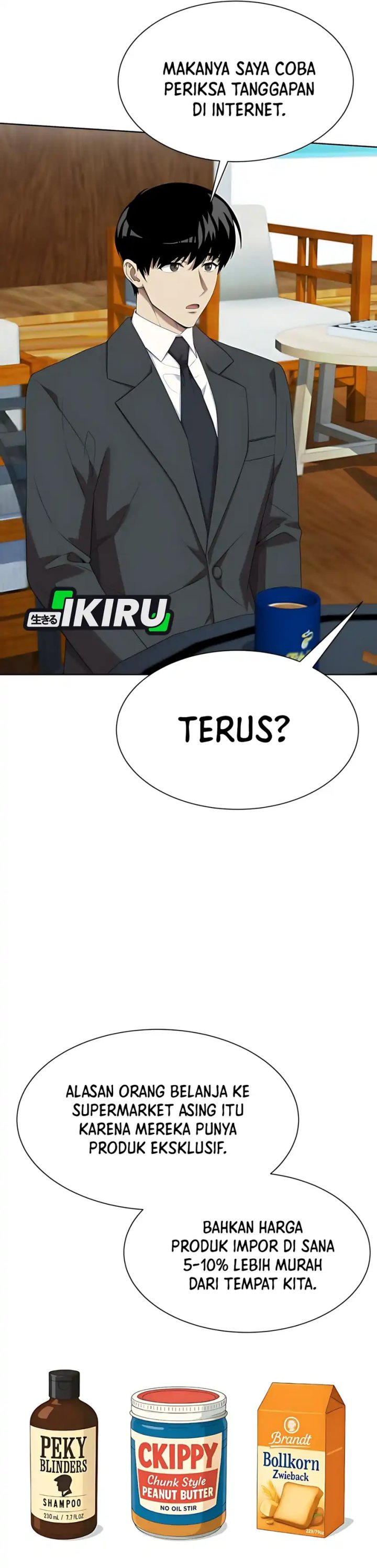 Becoming a Legendary Ace Employee Chapter 98 Bahasa Indonesia