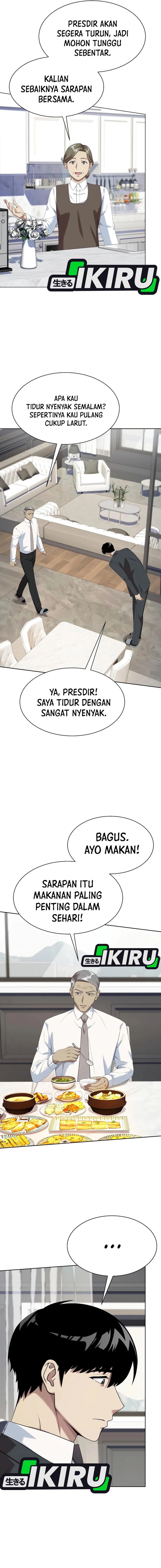 Becoming a Legendary Ace Employee Chapter 100 Bahasa Indonesia