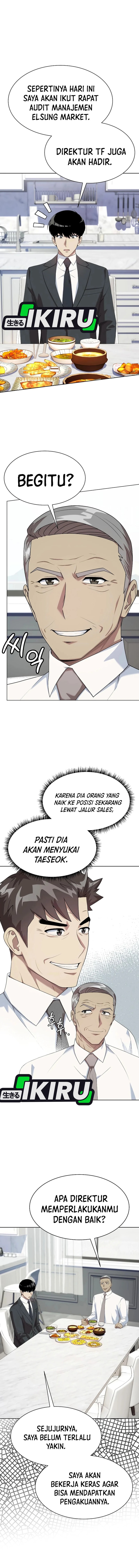 Becoming a Legendary Ace Employee Chapter 100 Bahasa Indonesia