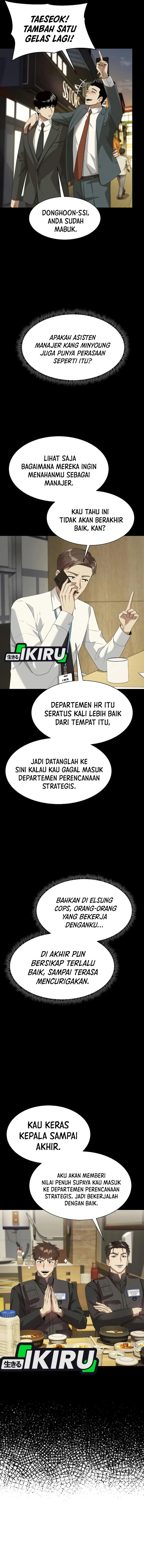 Becoming a Legendary Ace Employee Chapter 100 Bahasa Indonesia