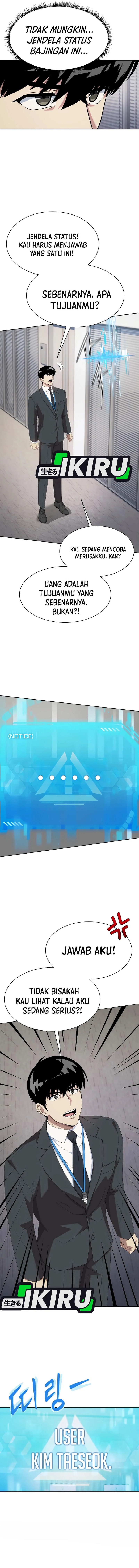 Becoming a Legendary Ace Employee Chapter 100 Bahasa Indonesia