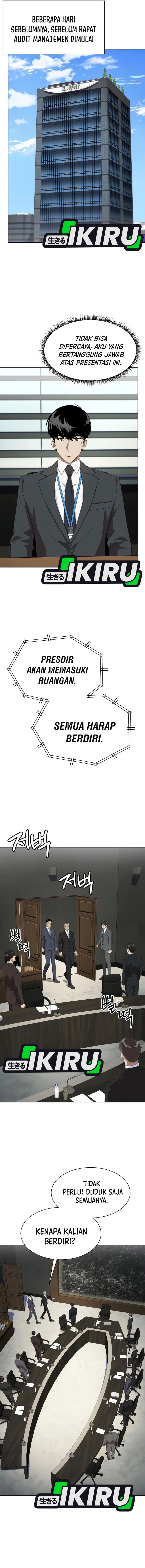 Becoming a Legendary Ace Employee Chapter 102 Bahasa Indonesia