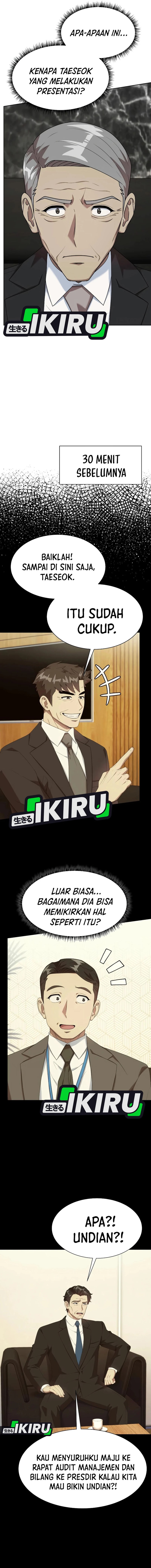 Becoming a Legendary Ace Employee Chapter 102 Bahasa Indonesia