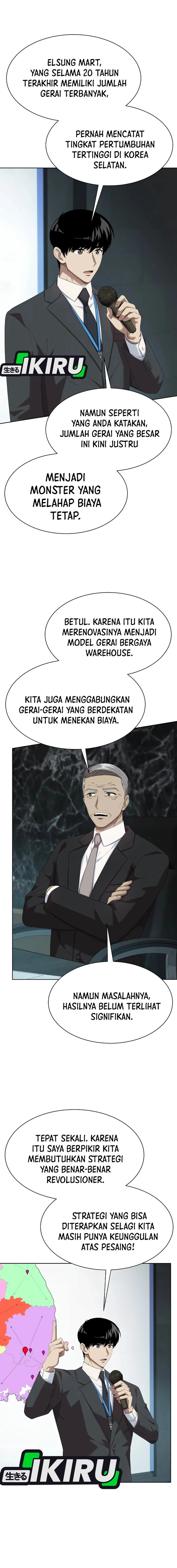 Becoming a Legendary Ace Employee Chapter 102 Bahasa Indonesia