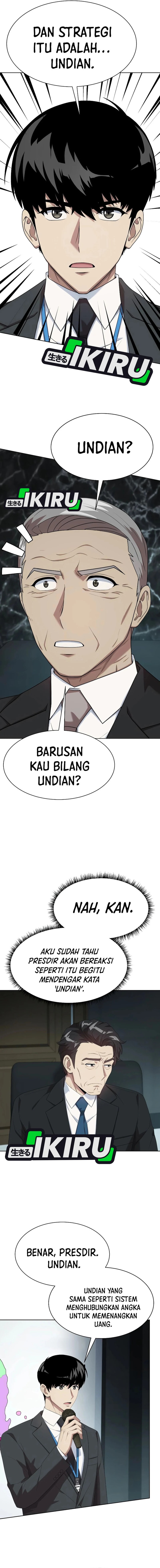 Becoming a Legendary Ace Employee Chapter 102 Bahasa Indonesia