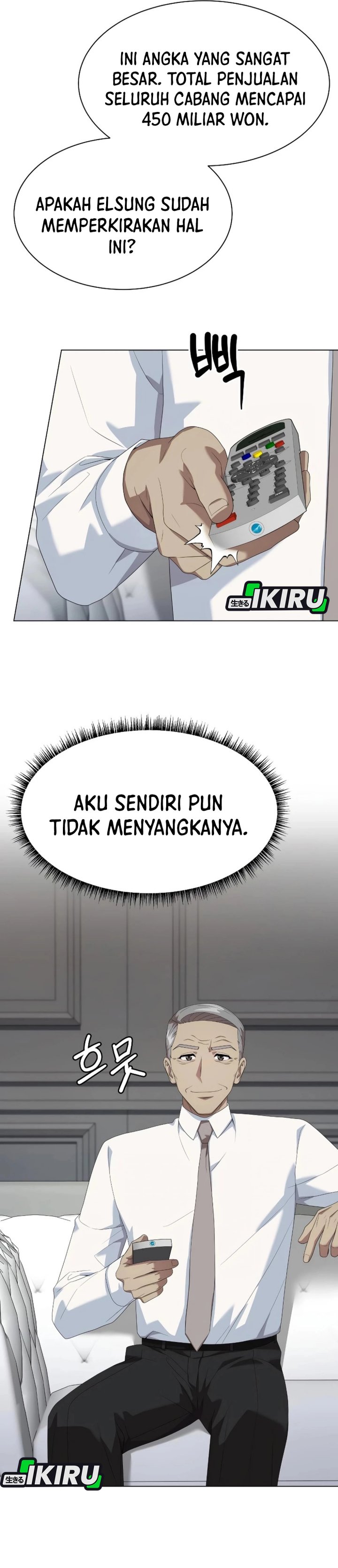 Becoming a Legendary Ace Employee Chapter 104 Bahasa Indonesia