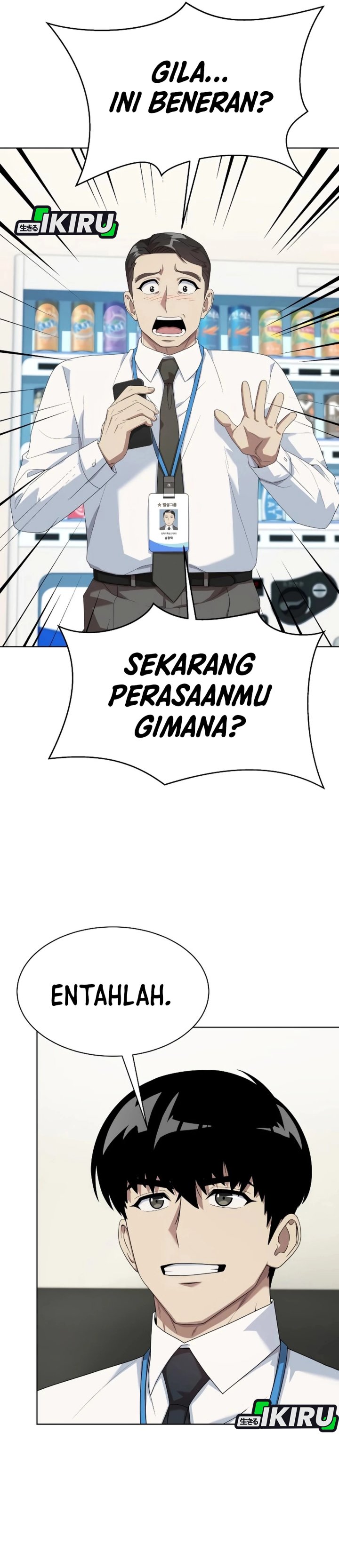 Becoming a Legendary Ace Employee Chapter 104 Bahasa Indonesia