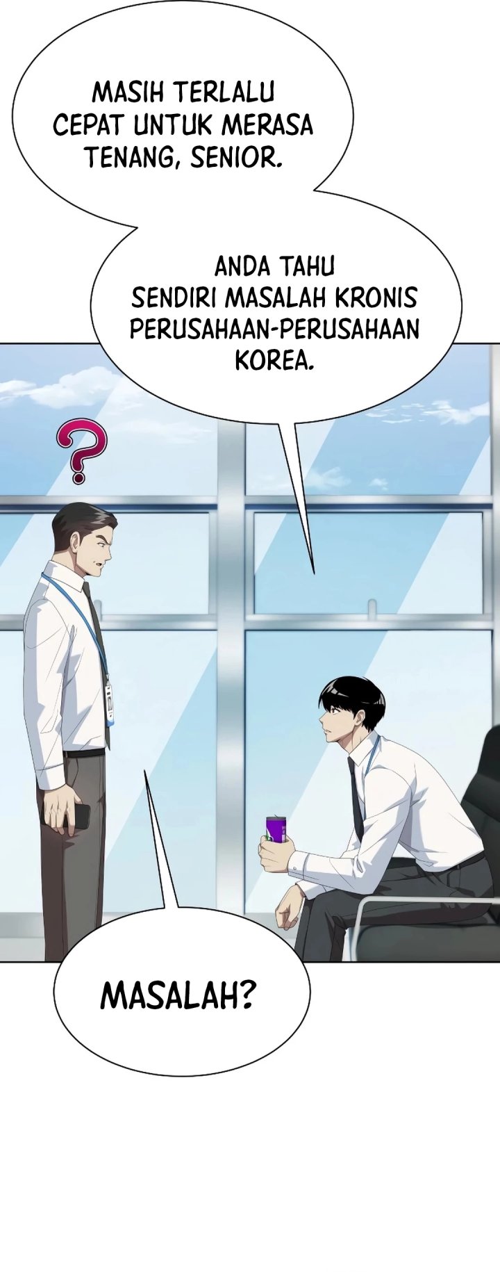 Becoming a Legendary Ace Employee Chapter 104 Bahasa Indonesia